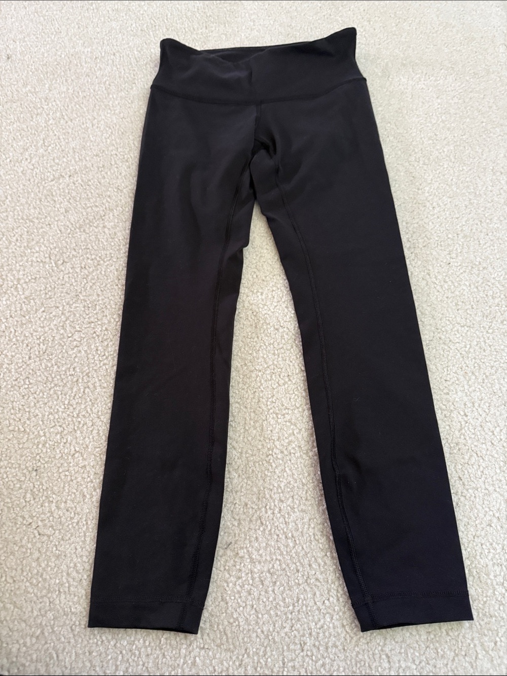 Lululemon Black Luon Wonder Train Leggings